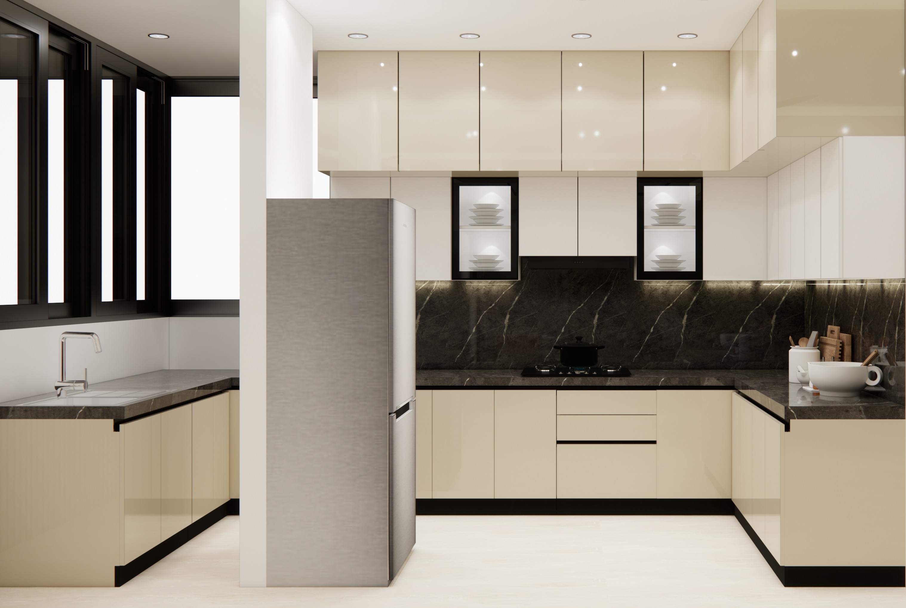 Serene Urban Living | Naims interior - view 8